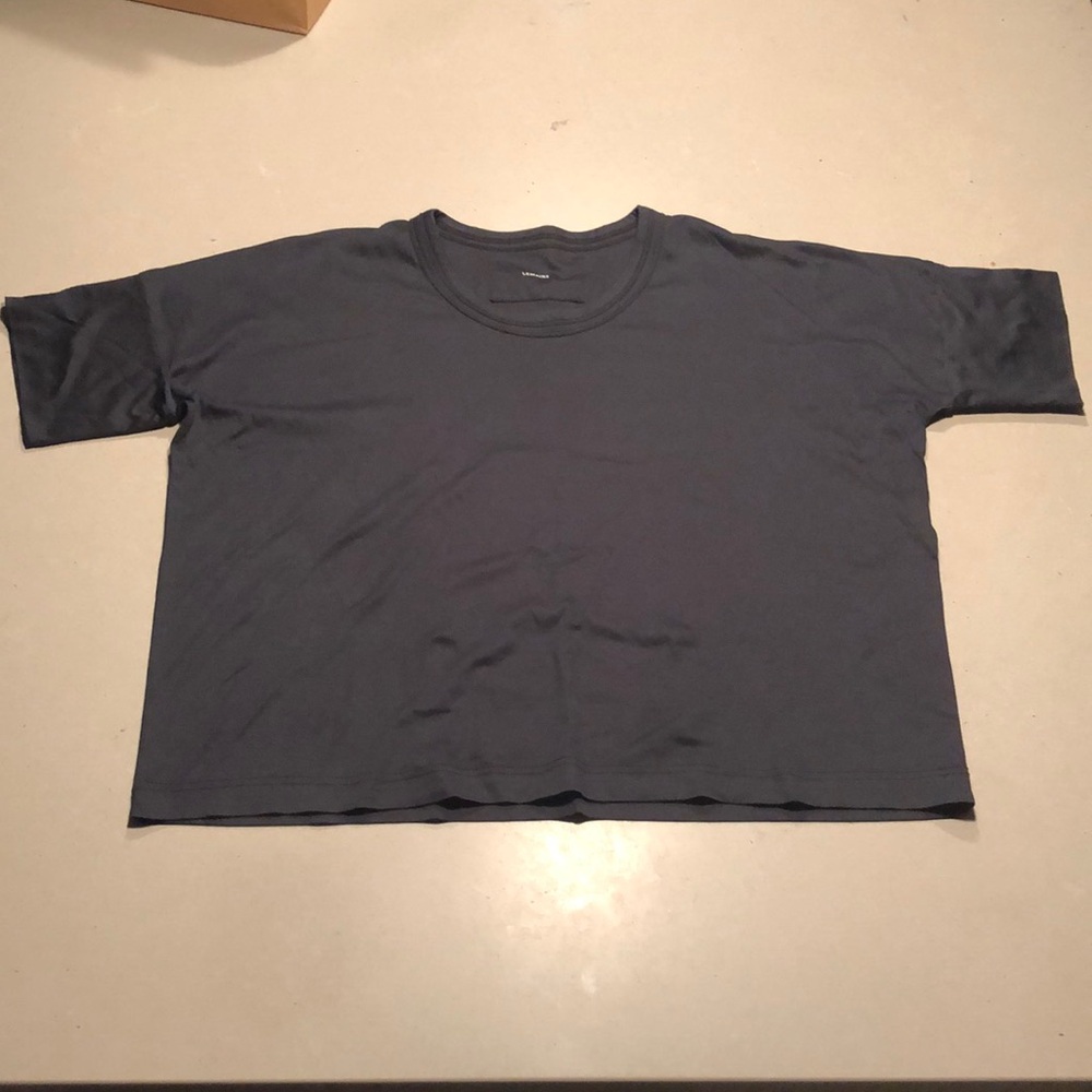 Lemaire Boxy Navy Tee